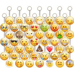 تصویر جاکلیدی خندالو مدل ایموجی Emoji کد53 مجموعه 50 عددی 