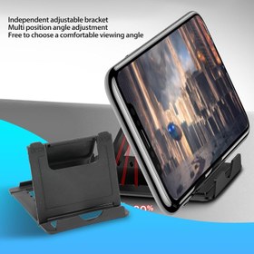 تصویر Half Hand Gaming Keyboard and Mouse Combo 4 in 1 Mobile Game Combo Pack Mobile Gamepad Controller One Handed Gaming Keyboard Mouse Converter Adjustable Phone Stand - ارسال 10 الی 15 روز کاری 