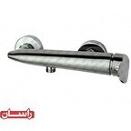 تصویر شیر اهرمی حمام کروم ا RASSAN Matte Chrome Rabbit Bath Mixer RASSAN Matte Chrome Rabbit Bath Mixer