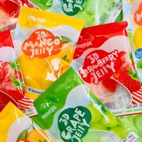 تصویر ژله ۳ بعدی آبمیوه ای 