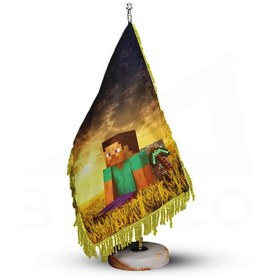 تصویر پرچم ماینکرفت Minecraft 