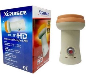 تصویر ال ایکسکروزر تک سوزنه تک فیش کره ای 4K با کیفیت xcruiser XL31 LNB 