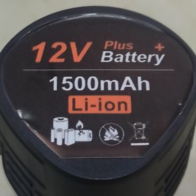 تصویر باتری دریل شارژی مدل پلاس 