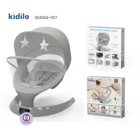 تصویر گهواره و نی نی لای لای موزیکال کیدیلو مدل Kidilo Cradle SG406G 