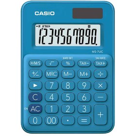 تصویر ماشین حساب کاسیو مدل MS-7UC ا Casio MS-7UC Calculator Casio MS-7UC Calculator