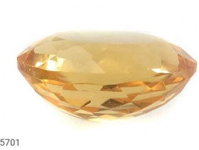 تصویر نگین سیترین خوش رنگ کد 15701 