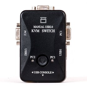 تصویر KVM SWITCH 2 PORT USB 