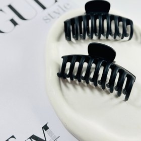 تصویر کلیپس نود استوانه ای - قهوه ای 