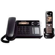 تصویر گوشی تلفن بی سيم پاناسونیک مدل KX-TGF120 Panasonic KX-TGF120 Corded & Cordless Phone