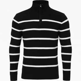 تصویر پلیور بافت نیم زیپ رینگر - 