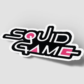 تصویر استیکر لوگوی سریال اسکویید گیم Squid Game 