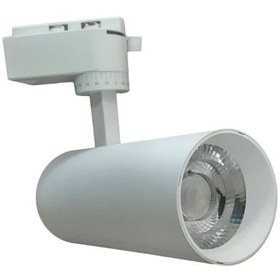 تصویر پروژکتور ریلی 10 وات مودی مهتابی (بدنه سفید)* 