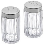 تصویر نمکپاش شیشه ای شیاردار لیمون 2409 