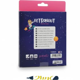 تصویر ماژیک نقاشی 24 رنگ پاپلی کد 501005 