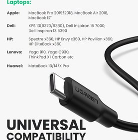 تصویر تبدیل USB 3.1 به پورت ساتا برند UGREEN مدل 70610 UGREEN 70610 USB 3.1 to SATA Converter cable