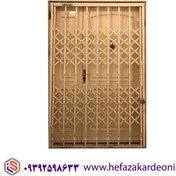 تصویر حفاظ آکاردئونی ۲گل ایتالیایی دوبل پرچ مخفی 