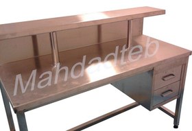 تصویر میز استیل پکینگ کشو دار - کد -MHT34 -4 Stainless steel packing table