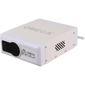 تصویر محافظ برق امگا مدل F2100 دو خانه ارت دار با کابل ۲ متری 