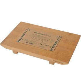 تصویر تخته گوشت پایه دار بامبوم مدل: riba BKRB1-riba
