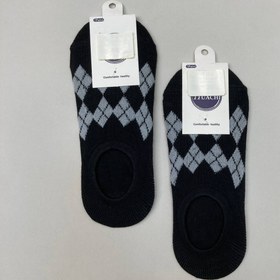 تصویر جوراب نخ پنبه زیر قوزک لوزی 