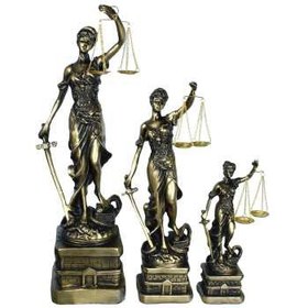 تصویر مجسمه شیانچی طرح عدالت کد 020020015 مجموعه 3 عددی 