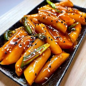 تصویر دوکبوکی(رایس کیک) لیوانی تند کره ای 160 گرم 