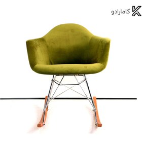 تصویر صندلی راک تمام تشک ایزی استیل هامون-Easy ETR طرحدار Steel Hamoon Rock Chair-Easy ETR