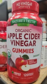 تصویر پاستیل سرکه سیب نیچرز تروث ۱۸۰ عددی ا Nature`s truth apple cider vinegar Nature`s truth apple cider vinegar
