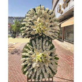 تصویر خرید تاج گل از گل فروشی شهرک نمایشگاه تهران t2354 