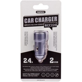 تصویر شارژر فندکی Remax RCC220 2.4A 12W Remax RCC220 2.4A 12W Car Charger