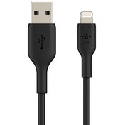 تصویر کابل تبدیل USB به لایتنینگ بلکین مدل BoostCharge CAA001bt3M طول 3 متر 