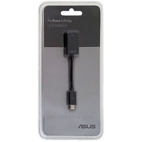 تصویر تبدیل میکرو به یو اس بی پدفون ایسوس Padfone Infinity USB Adapter با پک 