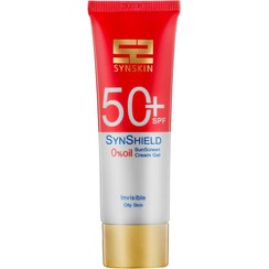 تصویر کرم ژل ضد آفتاب SPF 50 ساین اسکین رنگی مدل Syn Shield – حجم 50 میلی لیتر 