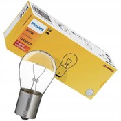 تصویر لامپ چراغ با پایه P21W مدل 12498 – فیلیپس Philips P21W - 12498 Vision lamp