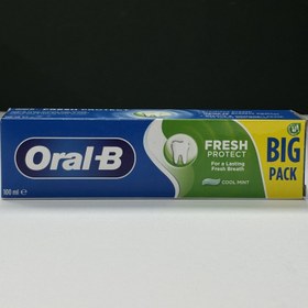 تصویر خمیر دندان اورال-بی مدل FRESH PROTECT حجم 100 میل Oral B fresh protect cool mint toothpaste 100ml