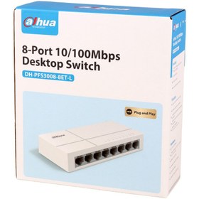 تصویر سوییچ Dahua DH-PFS3008-8ET-L 8Port Dahua DH-PFS3008-8ET-L 8Port Switch