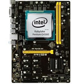 تصویر باندل کارکرده biostar B250+G4560 