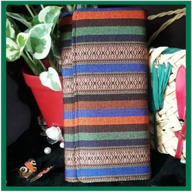 تصویر کیف پول طرح سنتی-جاجیم کدE1239 