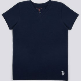 تصویر زیرپیراهنی بند دار راسته پسرانه | یو اس پولو U.S. Polo Assn. US1381-C 