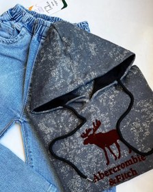 تصویر هودی کلاهدار پسرانه گوزن