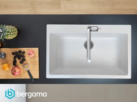 تصویر سینک گرانیتی برگاما کد 611 