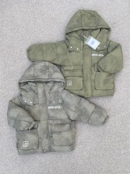 تصویر کاپشن وارداتی پشت چاپدار 