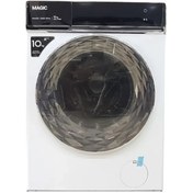 تصویر ماشین لباسشویی ۱۰/۵ کیلویی مجیک مدل WF۱۰۵-۱۴۷DDW سفید Magic 10.5kg washing machine WF105-147DDW