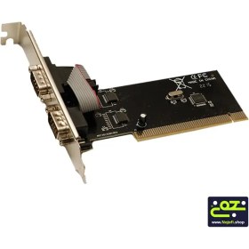 تصویر کارت سریال COM برند DTECH اسلات PCI 