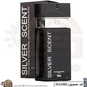 تصویر ادوپرفیوم مردانه پینک ویژوال مدل Silver Scent حجم 100 میلی لیتر کد 3111201 