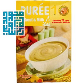 تصویر پوره 1 گندمین و شیر نوباوه ا Nobaveh Puree 1 Wheat & Milk Nobaveh Puree 1 Wheat & Milk
