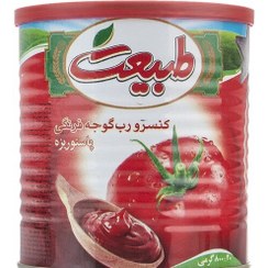 تصویر رب طبیعت 800 گرمی. رب گوجه طبیعت فروشگاه زرینه 