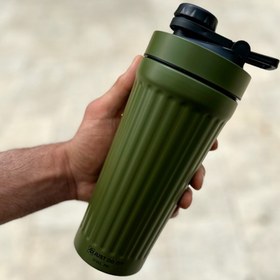 تصویر شیکر استیل یک تیکه درب پیچی 