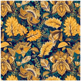 تصویر کاغذ کادو آسمان شهر طرح برگ‌ کد 113 بسته 5 عددی 