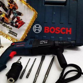 تصویر دریل تخریب کن برقی 3 حالته بوش مدل 02/266GERMANY Dril hamer model Bosch 02/266